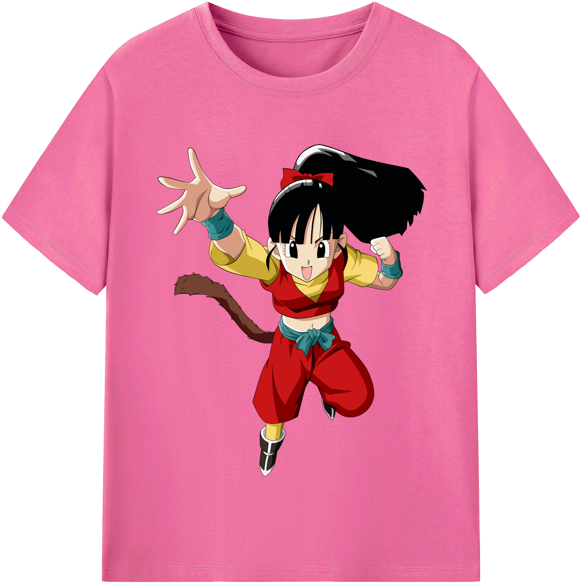 （画像用） ドラゴンボール パン DRAGON BALL Pan レディースカジュアルプリントTシャツ（綿100％）